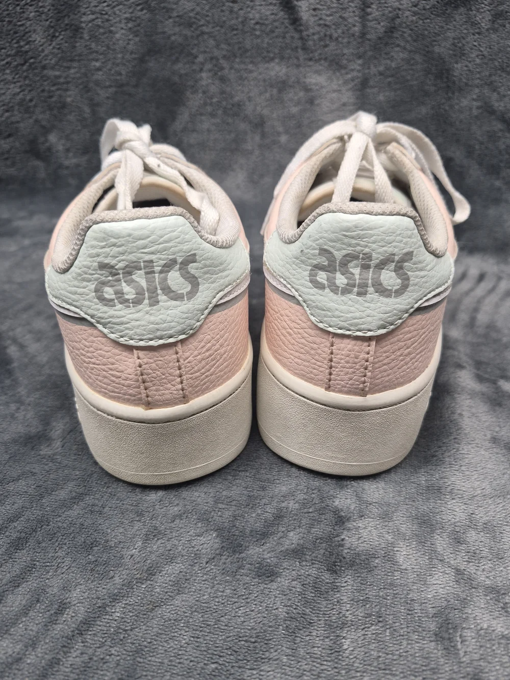ASICS Womens Sneakers Japan  Sport Style Platform Sz 8.5 White Pearl Pink